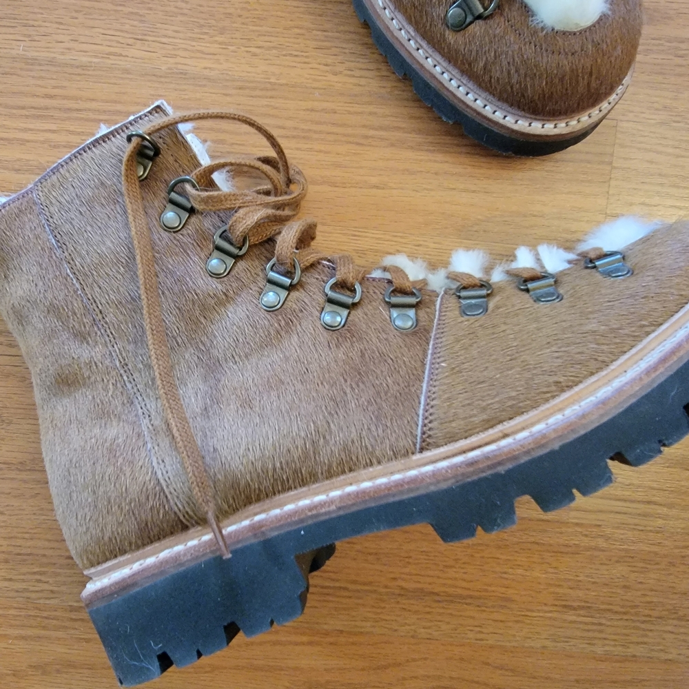 Grenson Tan Cowhide Nanette Boots